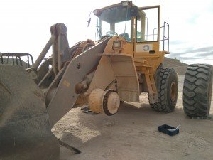 Reparacion grupo delantero VOLVO L180